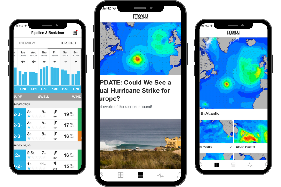 Magic seaweed surf forecasting app